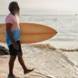 Active senior man enjoying outdoor movement and exercise
