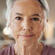 senior woman confident in her spirituality