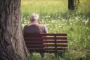 older adult in quiet reflection exploring spirituality and loneliness in later life
