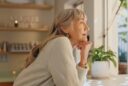 Spiritual Senior contemplating retirement