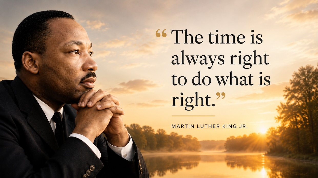 Martin Luther King Jr. on the spiritual aspects of integrity